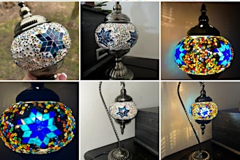 Saginaw Mosaic Lamps & Candleholders at Pierce Road