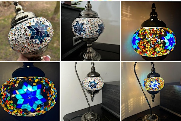 Waterford Mosaic Lamps & Candleholders at My New Favorite Thing