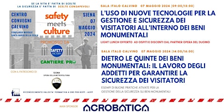 Immagine principale di Forum Safety meets Culture day 1 