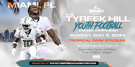 Tyreek Hill Youth Football Camp: MIAMI, FL