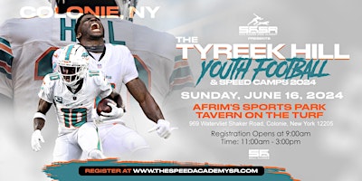 Primaire afbeelding van Tyreek Hill Youth Football Camp: NEW YORK