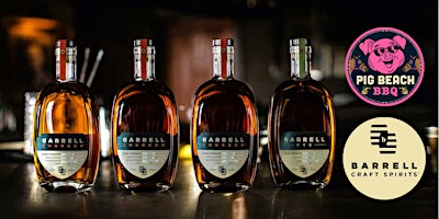 Imagem principal de Barrell Craft Spirits Whiskey Tasting at Pig Beach BBQ