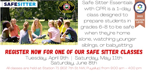 Imagem principal de Safe Sitter Class