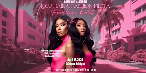 NCCU Hair & Fashion Fiesta primary image