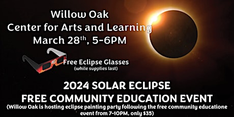 2024 Solar Eclipse Community Education Event