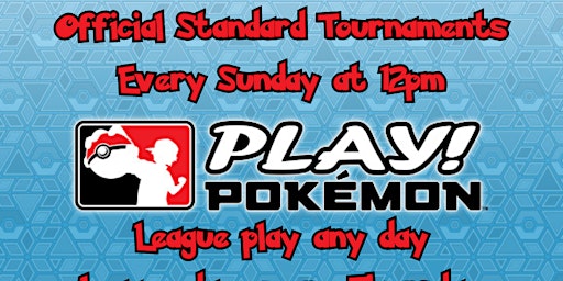 Imagen principal de Pokemon Official weekly Standard tournaments at Round Table Games