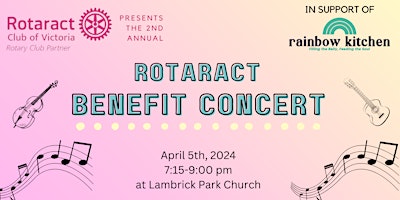 Imagem principal do evento Rotaract Club of Victoria Benefit Concert 2024