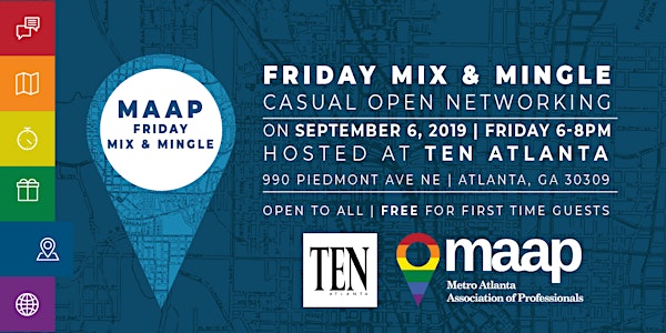 MAAP: It's Friday - Mix, Mingle & Network!