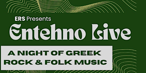 Imagem principal do evento Entehno Live: A Night of Greek Rock and Folk Music