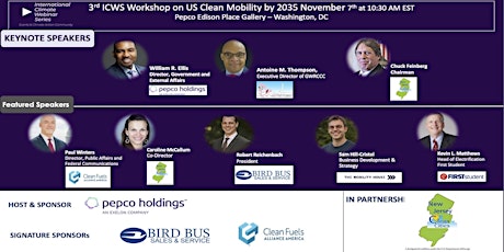 3rd ICWS Hybrid Workshop on US Clean Mobility by 2035