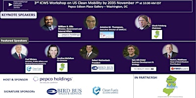 Primaire afbeelding van 3rd ICWS Hybrid Workshop on US Clean Mobility by 2035