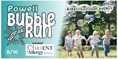 Imagen principal de 2024 Kidslinked Powell Bubble Run  - Race Registration!