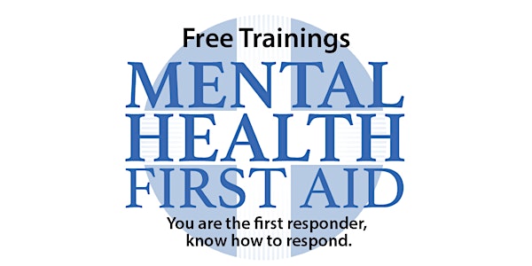 Mental Health First Aid - Youth Version, October 25