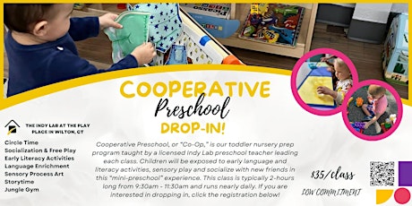 Cooperative Preschool Drop-In