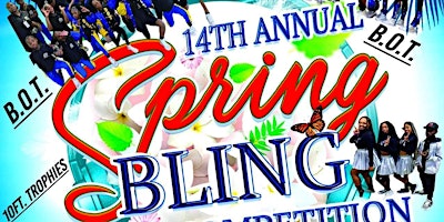 Primaire afbeelding van BRINGING OUT TALENT DANCE COMPANY 14TH ANNUAL SPRING BLING DANCE COMPETITIO