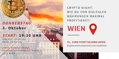 Hauptbild für Crypto Night: Wie Du Von Digitalen Währungen Maximal Profitierst!