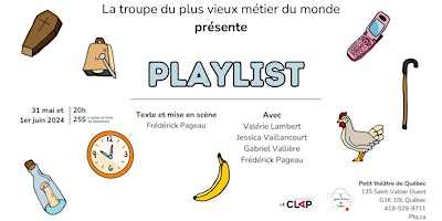 Immagine principale di Playlist -  1e juin 