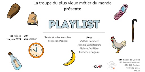 Immagine principale di Playlist -  1e juin 