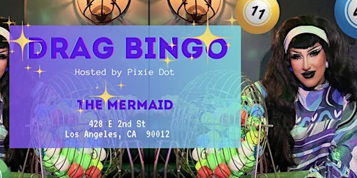 Imagem principal do evento Drag Bingo with Pixie Dot!