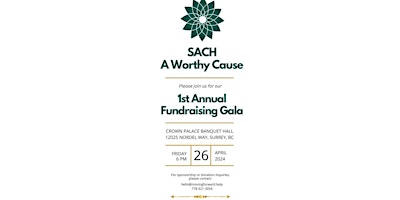 Imagem principal do evento SACH A Worthy Cause