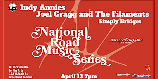 NRMS 7 - Indy Annies, Joel Gragg and The Filaments and Simply Bridget primary image