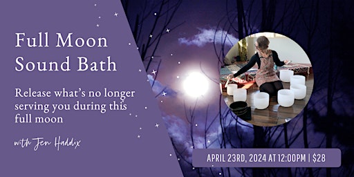 Imagem principal de Full Moon Sound Bath