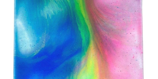 Rainbow Resin Pouring Class | Grace Noel Art primary image