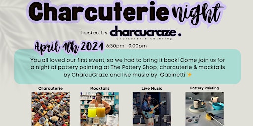 Imagen principal de Charcuterie and Pottery Night by Charcucraze