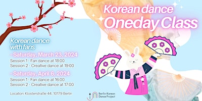 Hauptbild für Berlin Korean Dance - One day CLASS (April 6th, 2024)