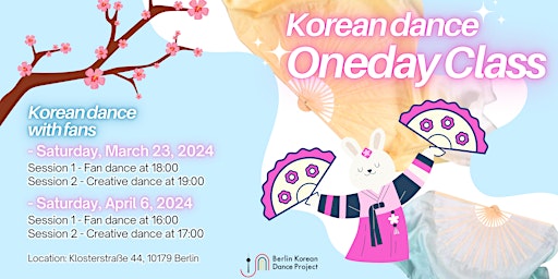 Hauptbild für Berlin Korean Dance - One day CLASS (April 6th, 2024)