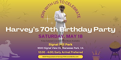 Harvey Woodson's 70th Birthday Celebration primary image
