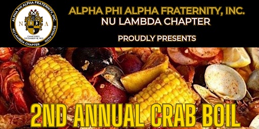 Primaire afbeelding van Nu Lambda Alphas 2nd Annual Crab & Music Festival