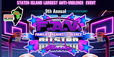 Primaire afbeelding van 9th FAV Families Against Violence All Star Classic