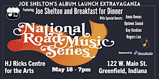 Imagem principal do evento NRMS 8 - Joe Shelton's Album Launch Extravaganza