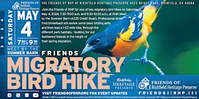 Hauptbild für 2 Sessions Migratory Bird Hike-No Cost