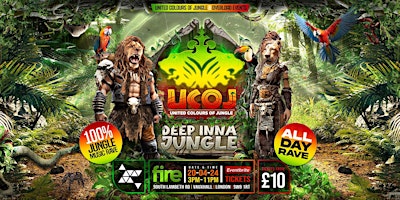 UCOJ presents “Deep inna Jungle” ALL DAYER primary image