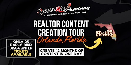 Image principale de Realtor Content Creation Tour  - Orlando