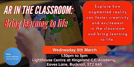 Image principale de AR in the classroom: Bring learning to life