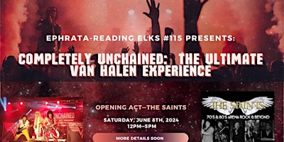 Imagem principal do evento Completely Unchained - the Ultimate Van Halen Experience