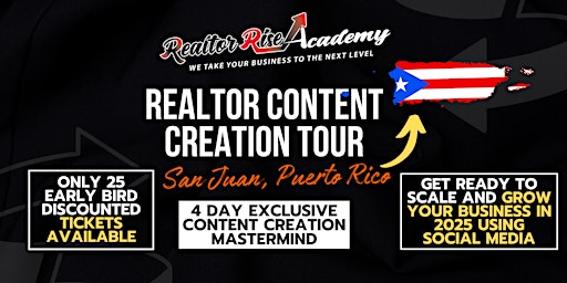 Hauptbild für Realtor Content Creation Tour-San Juan