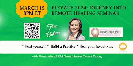 Image principale de Online:   Journey  into Remote Healing  Seminar