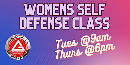 Primaire afbeelding van WOMEN SELF DEFENSE: 8 week Course.  First class free (ages 13+)