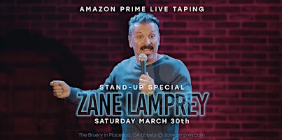 Imagen principal de Zane Lamprey • AMAZON PRIME SPECIAL •  Anaheim, CA (8pm Show)