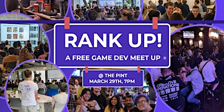 Rank Up! - A Game Dev Community Meet Up