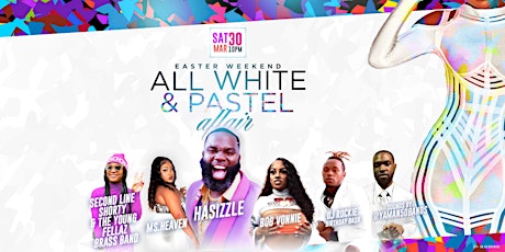 Easter Weekend All White & Pastel Affair