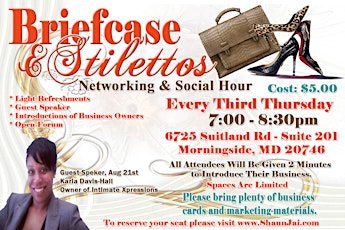 Briefcase & Stilettos Networking & Social Hour primary image