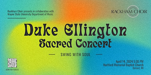 Image principale de Swing with Soul: Duke Ellington’s Sacred Concert