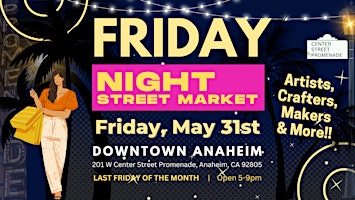 5/31  FRIDAY NIGHT STREET MARKET primary image