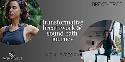 Imagem principal do evento Transformative Breathwork & Sound Bath Meditation