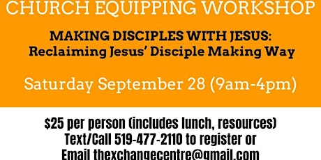 Making Disciples With Jesus primary image